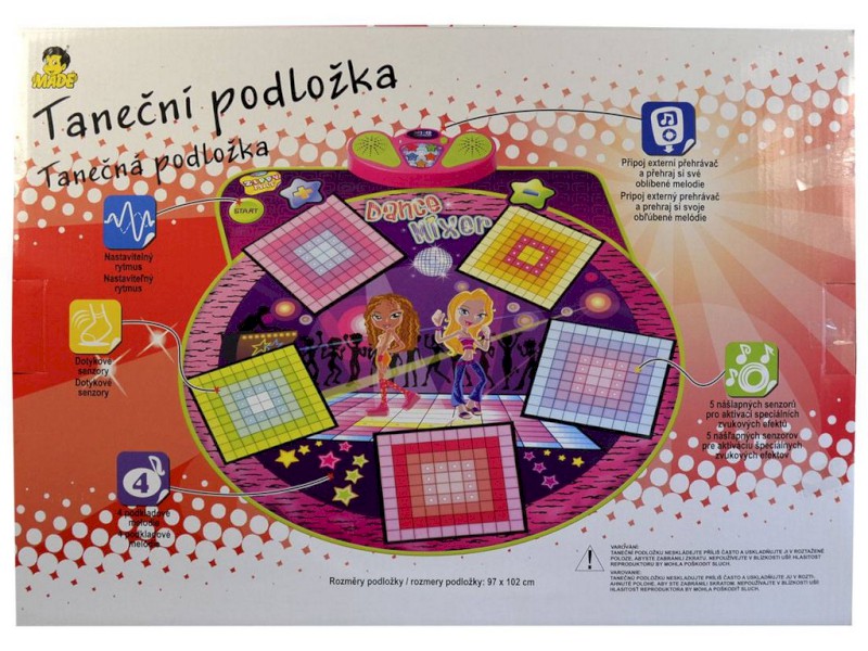 00905 - Taneční koberec, 97 x 102 cm