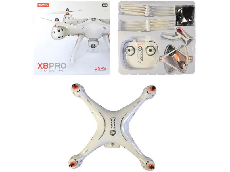 04006 - Syma Dron na dálkové ovládání, bílá