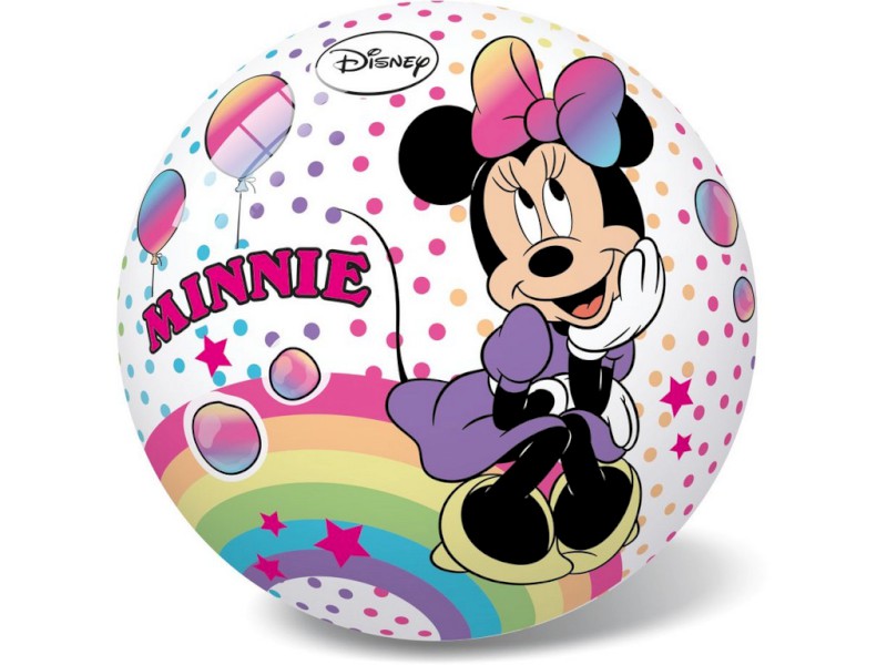 13394 - Míč Minnie duhový, 14 cm