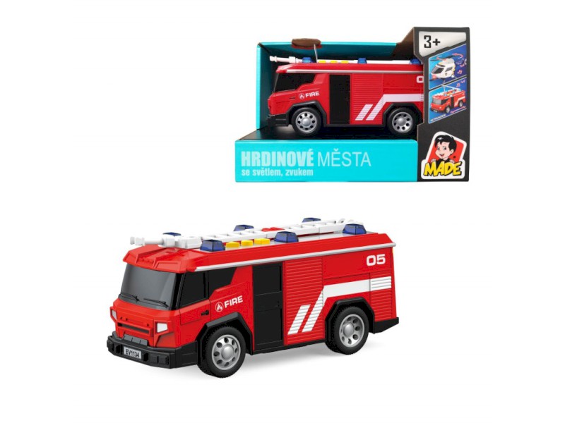 Auto hasiči, 1:24 s bateriemi