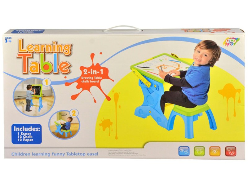 11728 - Tabule na malování se stojanem 40 x 37 x 75 cm