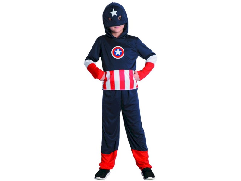 03937 - Šaty na karneval - hrdina, 110-120 cm