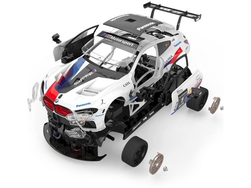 R/C 1:18 BMW M8 GTE Building kit