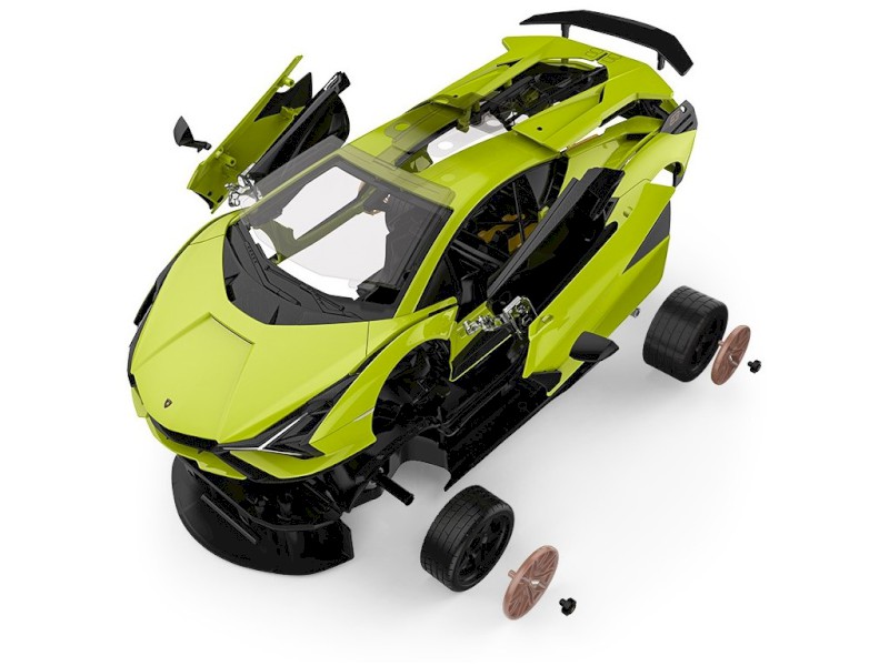 R/C 1:18 Lamborghini Sian Building kit