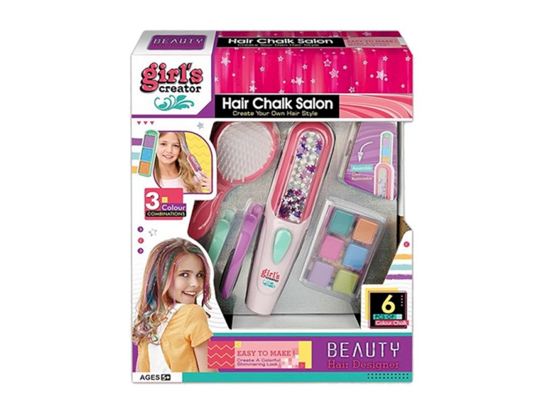 14309 - Vlasové studio - sada k barvení a zdobení vlasů, 26 x  31 x 6 cm