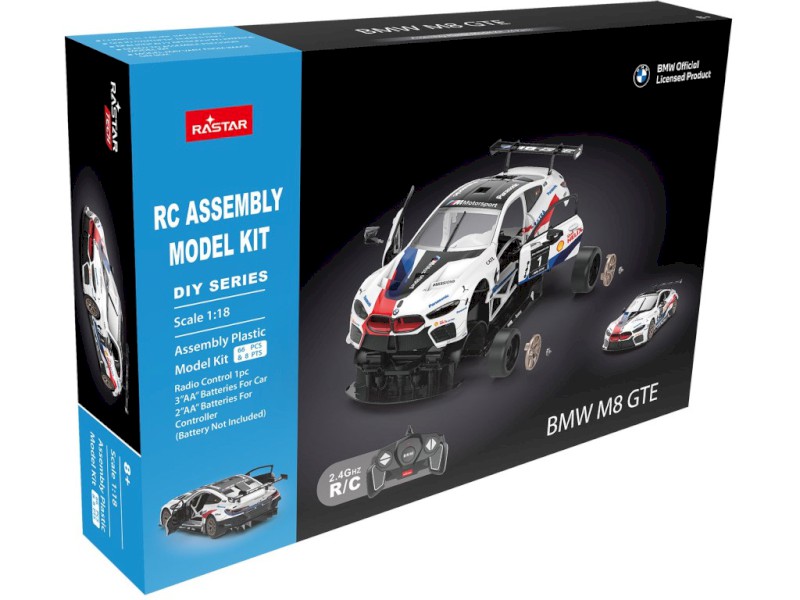 R/C 1:18 BMW M8 GTE Building kit