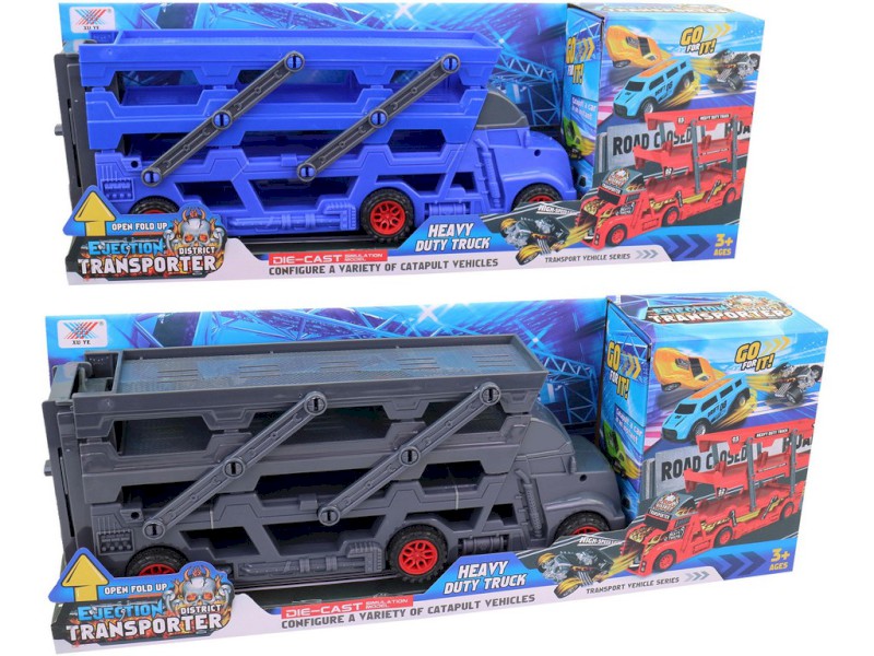 15857 - Auto nákladní, přepravní, 6 aut, 45 cm