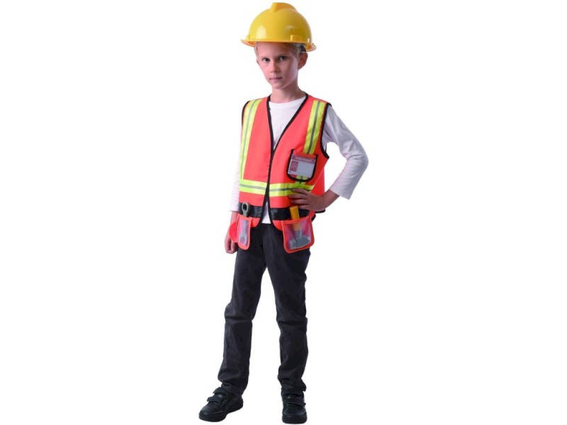 09370 - Šaty na karneval - opravář, 120 - 130 cm