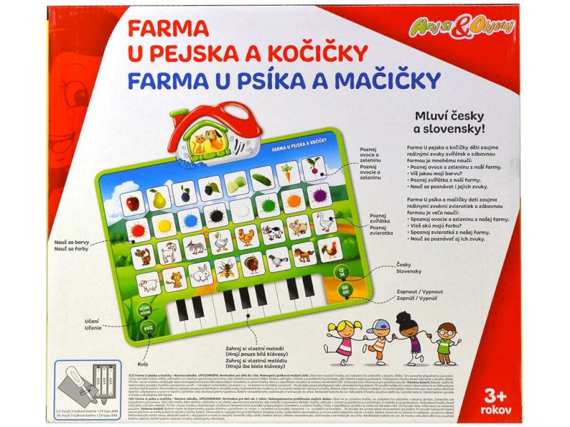 81355 - MaDe Farma pejska a kočičky, barevná
