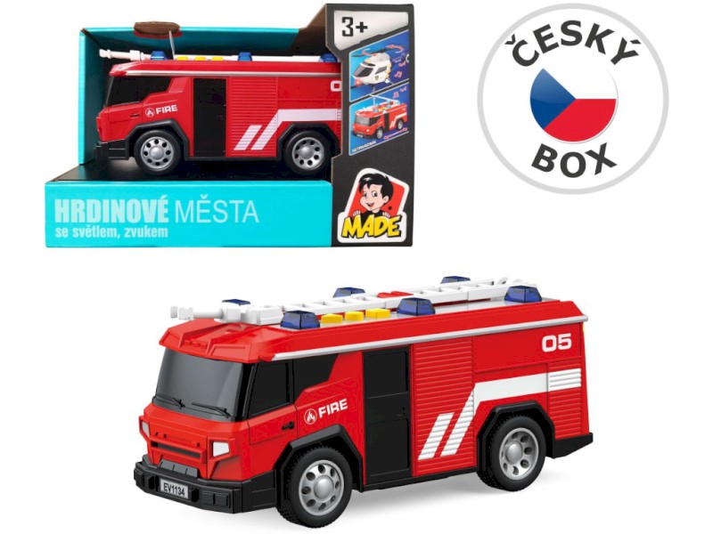 Auto hasiči, 1:24 s bateriemi