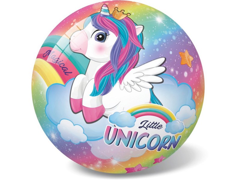 13430 - Míč - jednorožec, 14 cm