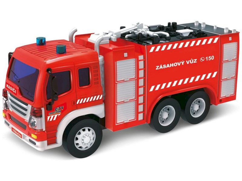 MaDe Auto požární cisterna, 11 x 26 x 8 cm