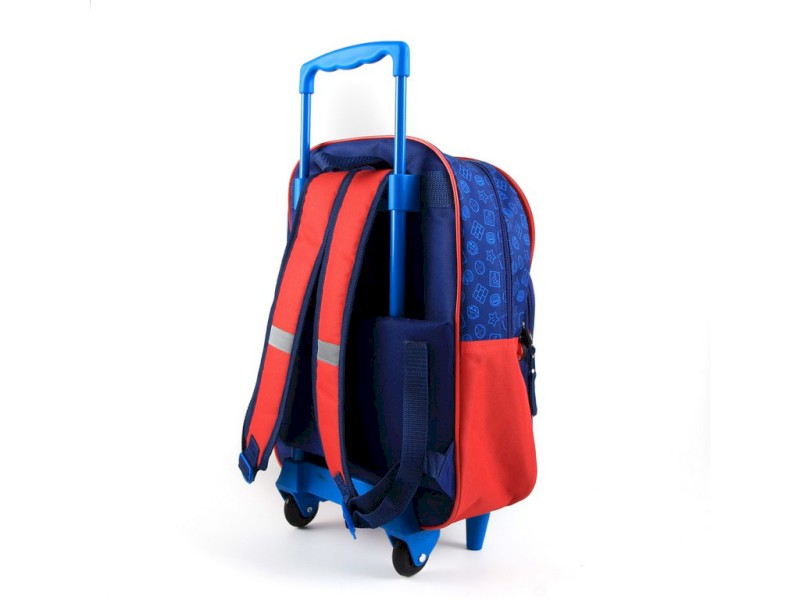 12065 - Školní batoh na kolečkách SUPER MARIO